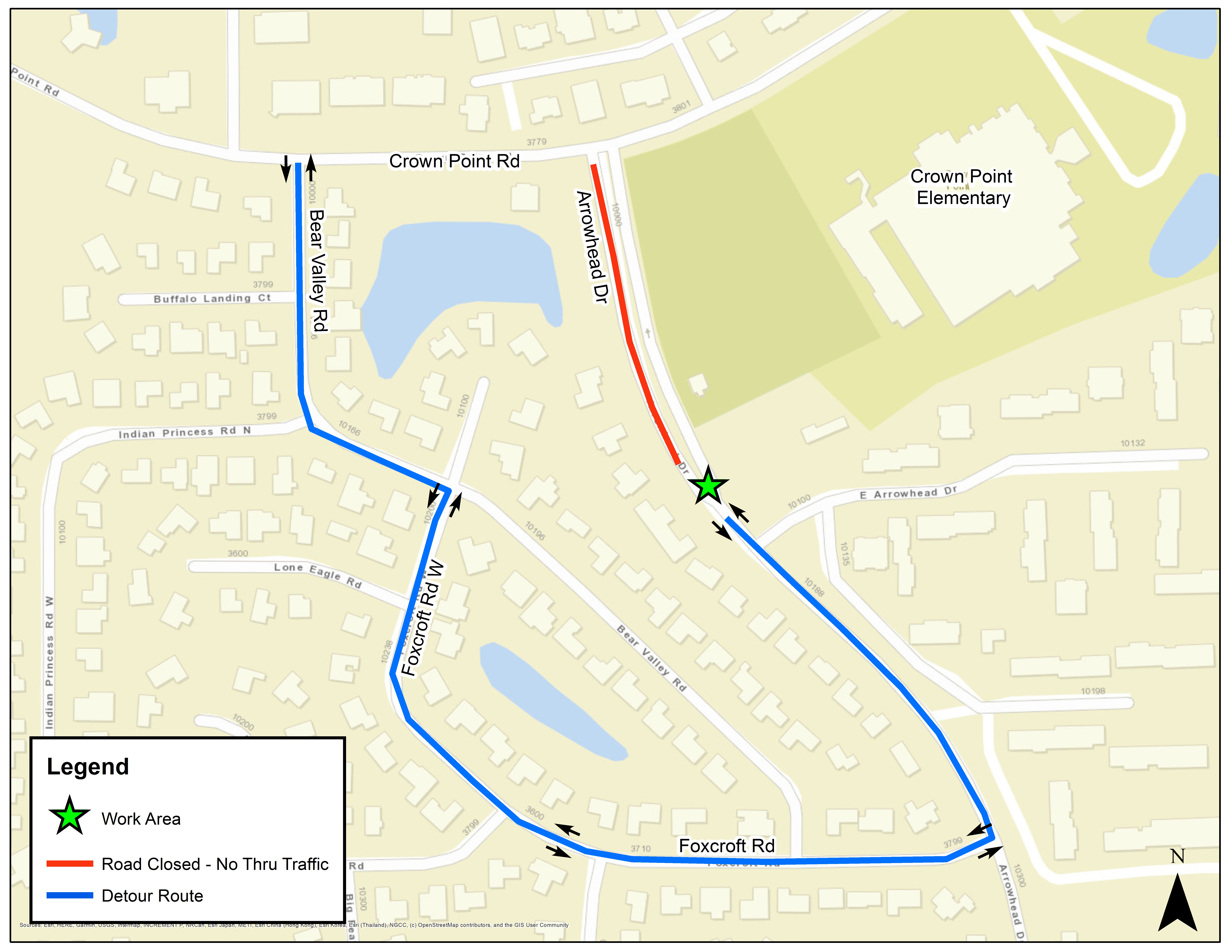 Arrowhead Road Map